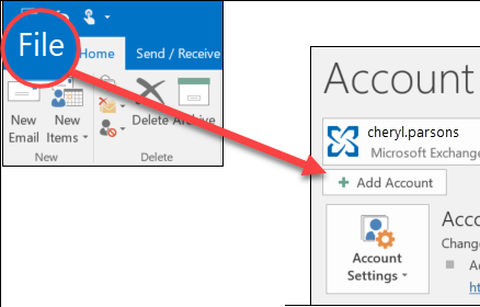 outlook for mac account settings